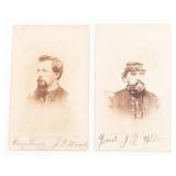 CIVIL WAR UNION NAMED 42nd OHIO IR CDV PHOTOGRAPHS