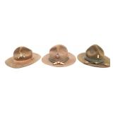 WWII US ARMY CAMPAIGN HATS