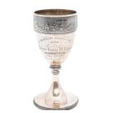 1882 US CHATHAM ARTILLERY STERLING SHOOTING PRIZE