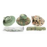 VIETNAM WAR US ARMY BUSH & JUNGLE BOONIE HATS