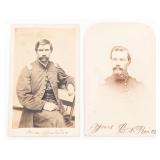 CIVIL WAR UNION NAMED 42nd OHIO IR CDV PHOTOGRAPHS