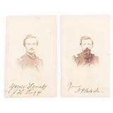 CIVIL WAR UNION NAMED 42nd OHIO IR CDV PHOTOGRAPHS