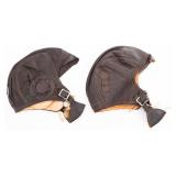 WWII USN NAF-1092 LEATHER FLYING HELMETS