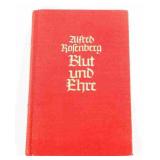 WWII GERMAN ALFRED ROSENBERG "BLUT UND EHRE" BOOK