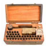 WWII US MARKING OUTFIT FOR STAMPING METAL