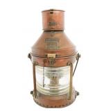 COPPER "ANCHOR" SHIPS LANTERN by METEORITE