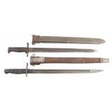 WWI US M1905 & M1917 BAYONETS