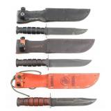 COLD WAR US & USMC MkII FIGHTING KNIVES by KA-BAR