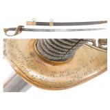 CIVIL WAR BATTLE OF CHICKAMAUGA SURRENDER SWORD