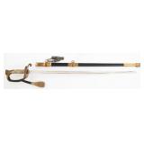 WWII US NAVY M1852 OFFICER DRESS SWORD