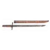 WWII IMPERIAL JAPANESE LATE WAR TYPE 30 BAYONET