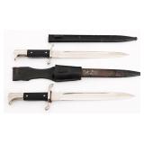 WWII GERMAN FIRE POLICE K98 DRESS BAYONETS