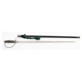 WWII GERMAN SS POLICE OFFICER DEGEN SWORD by KREBS