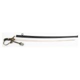 WWII GERMAN ARMY NCO DRESS SWORD WITH SCABBARD