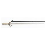 EARLY 20th C. URUGUAYAN DAUDETEAU BAYONET