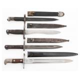 WWI - WWII WORLD MILITARY BAYONETS