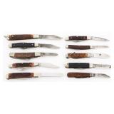 FOLDING POCKET KNIVES - REMINGTON WINCHESTER BOKER