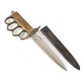 WWI US ARMY MODIFIED M1918 TRENCH KNIFE by AU LION