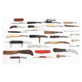 FOLDING & POCKET KNIVES - REMINGTON, UTICA, & MORE