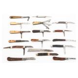 FOLDING POCKET KNIVES - CASE, WESTERN, WOSTENHOLM