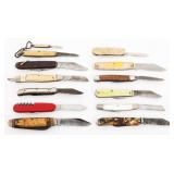 FOLDING POCKET KNIVES - VICTORINOX, COLONIAL, KENT