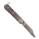 WWII US PARATROOPER SCHRADE PRESTO FOLDING KNIFE