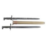 WWII US NAVY MK I PLASTIC TRAINING BAYONETS