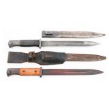 WWII GERMAN K98 COMBAT BAYONETS by CORTS & DIAMANT