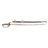 CIVIL WAR IMPORTED US M1850 FOOT OFFICER SWORD