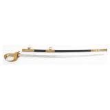 IMPERIAL GERMAN NAVY OFFICER LION HEAD SWORD