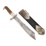 WWII GERMAN RAD SUBORDINATE HEWER DAGGER