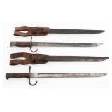 WWII IMPERIAL JAPANESE TYPE 30 BAYONETS