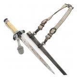 WWII GERMAN HEER M35 OFFICER DAGGER by ALCOSO