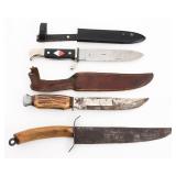 GERMAN BOY SCOUT & HUNTING KNIVES