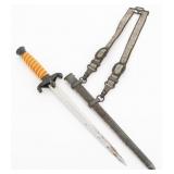 WWII GERMAN HEER M35 OFFICER DAGGER by WKC