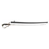 IMPERIAL GERMAN ARTILLERY OFFICER LION HEAD SWORD