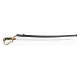 IMPERIAL GERMAN ARTILLERY OFFICER LION HEAD SWORD