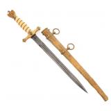 WWII GERMAN KRIEGSMARINE 2nd MODEL PARTS DAGGER