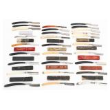 SHAVING STRAIGHT RAZORS - UTICA, ROBESON, & MORE