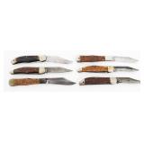 FOLDING POCKET KNIVES - KABAR, BOKER, WINCHESTER