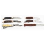 FOLDING POCKET KNIVES - SCHRADE, CASE, AMERICAN