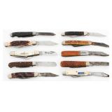 FOLDING POCKET KNIVES - SCHRADE, CASE XX, IMPERIAL
