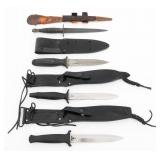 GERBER & FAIRBAIRN SYKES FIGHTING KNIVES & DAGGERS