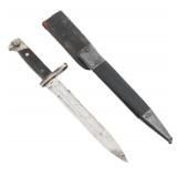 19th C. REMINGTON M1895 BAYONET WITH SCABBARD