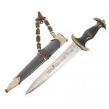 WWII GERMAN SS CHAINED HANGER PARTS DAGGER