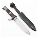 WWII GERMAN HITLER YOUTH KNIFE RZM M7/51/41