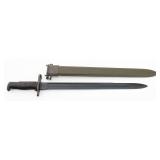 US NAVY MODEL 1905 BAYONET & MK I SCABBARD