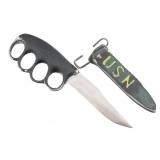 VIETNAM WAR USN "RIVER RAT" KNIFE MADE IN COUNTRY
