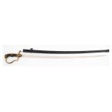 WWII GERMAN ARMY OFFICER LION HEAD DRESS SWORD
