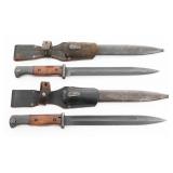 WWII GERMAN K98 COMBAT BAYONETS